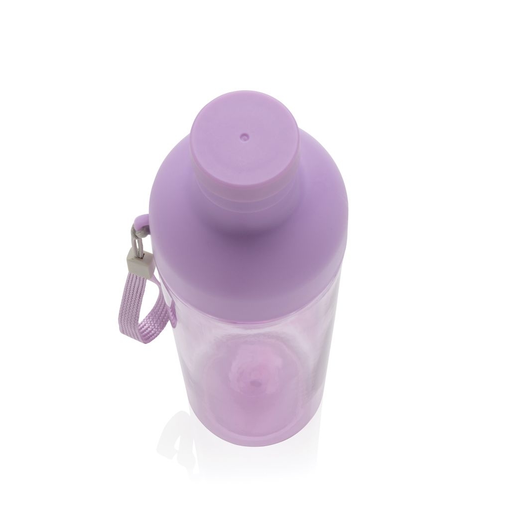 XDP437_01-9Impact auslaufsichere Wasserflasche aus RCS recyc. PET 600ml_ lila