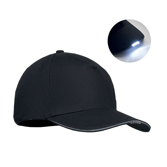 Luzcap Baseball Kappe mit LED 220g/m²