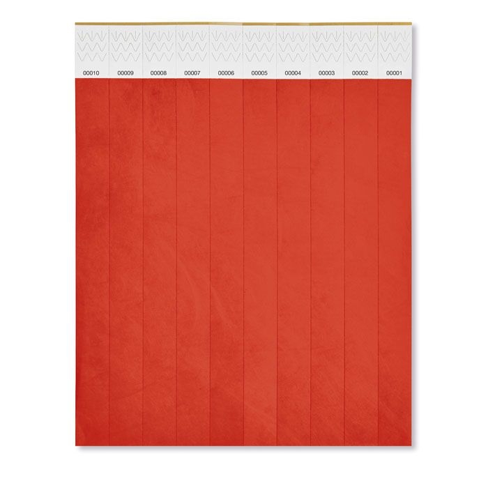 MO8942-05Tyvek Tyvek® Event Armband_ Rot MO8942-05Tyvek Tyvek® Event Armband_ Rot