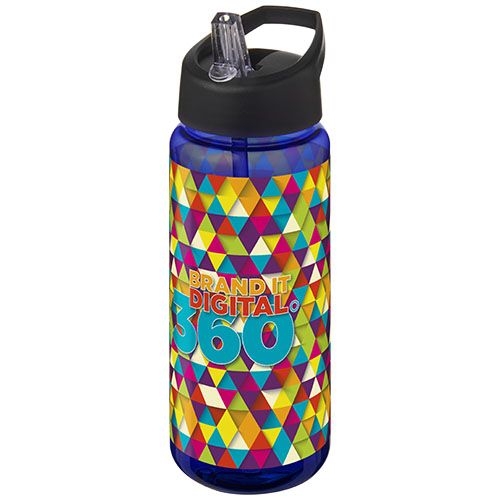 PF210446-6H2O Active® Octave Tritan™ 600 ml Sportflasche mit Ausgussdeckel_ blau_schwarz