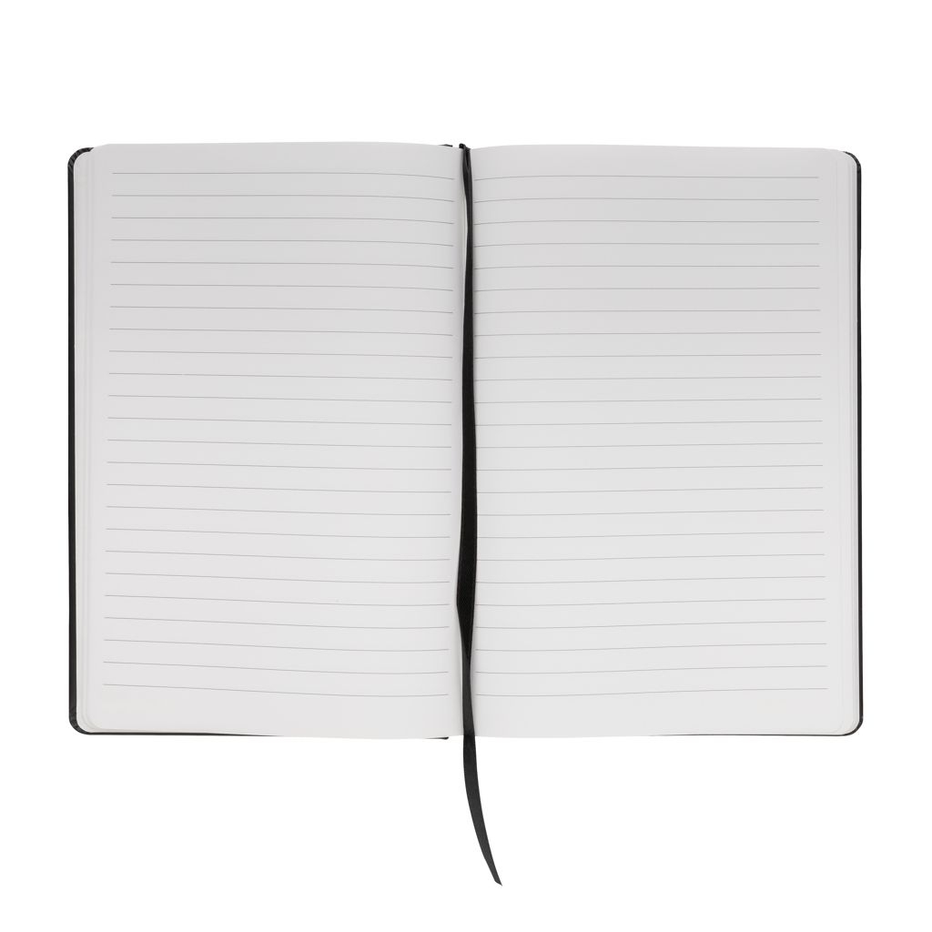 XDP774.35-1A5 Impact Steinpaper Hardcover Notizbuch_ schwarz