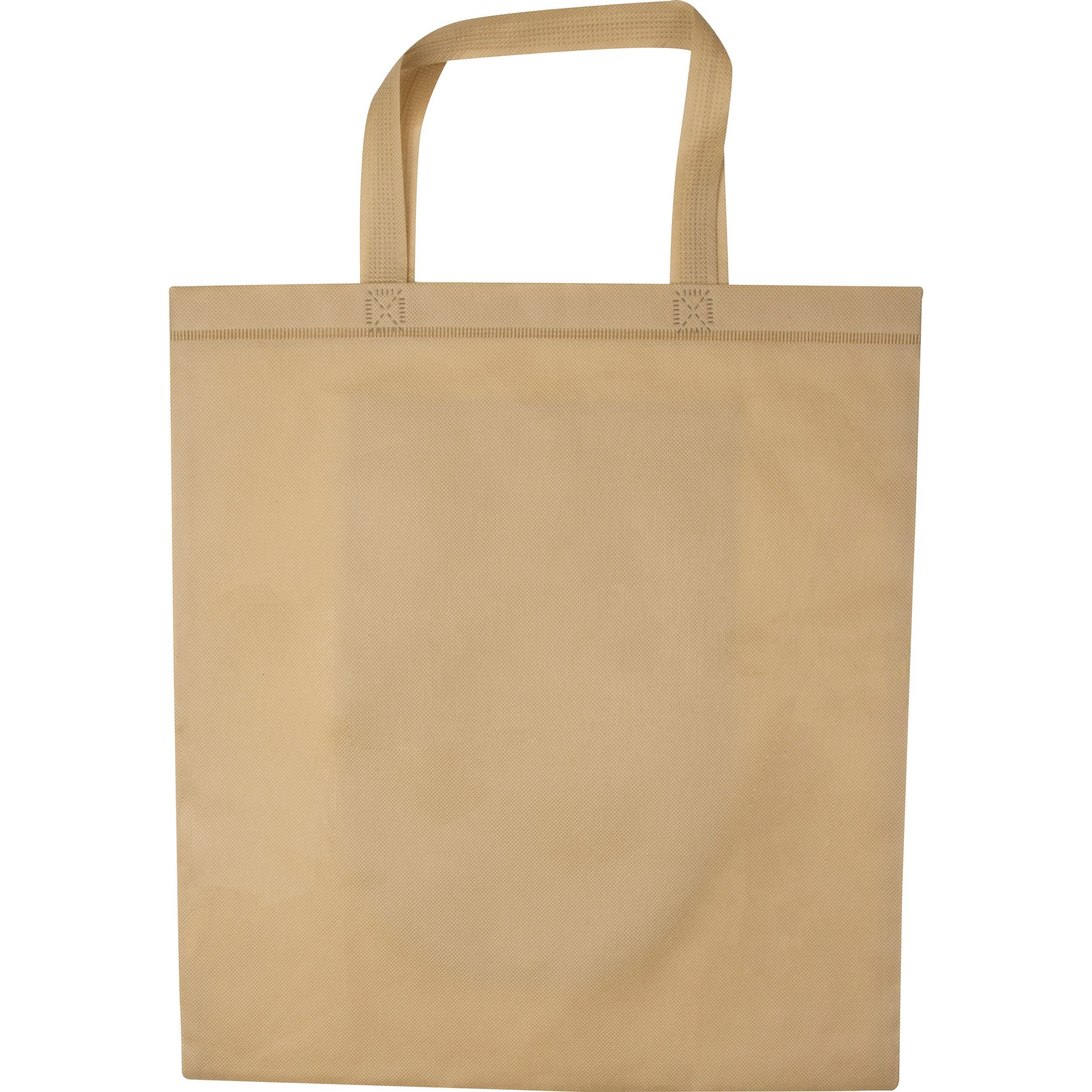 MA63654-13Non Woven Tasche_ faltbar_ beige