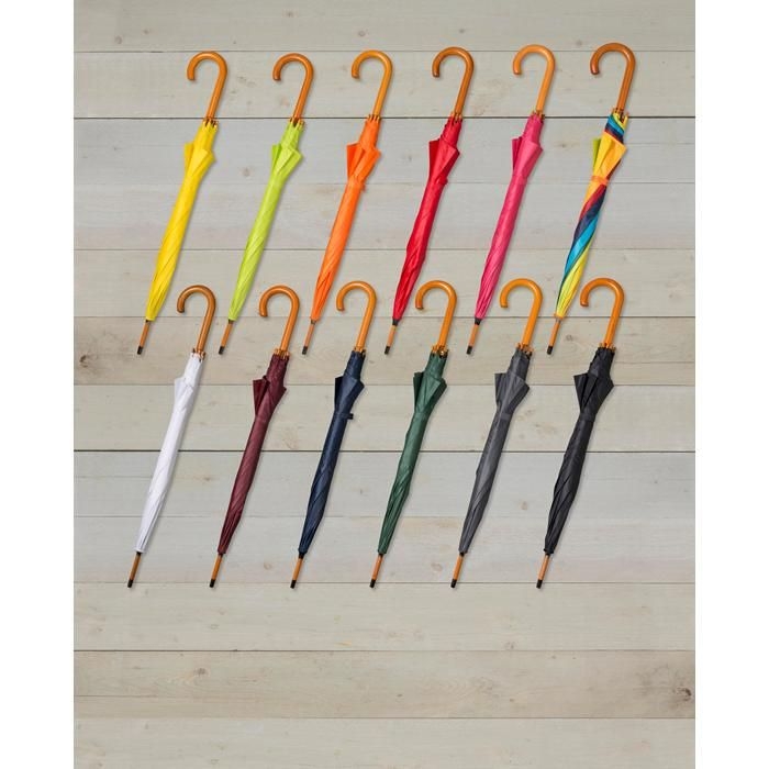 GI4070-07Automatik Stockschirm aus Polyester Kelly_ orange