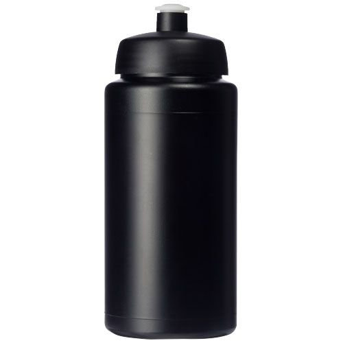 PF210687-12Baseline® Plus grip 500 ml Sportflasche mit Sportdeckel_ schwarz