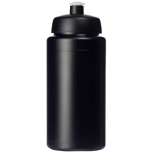 Baseline® Plus grip 500 ml Sportflasche mit Sportdeckel, schwarz