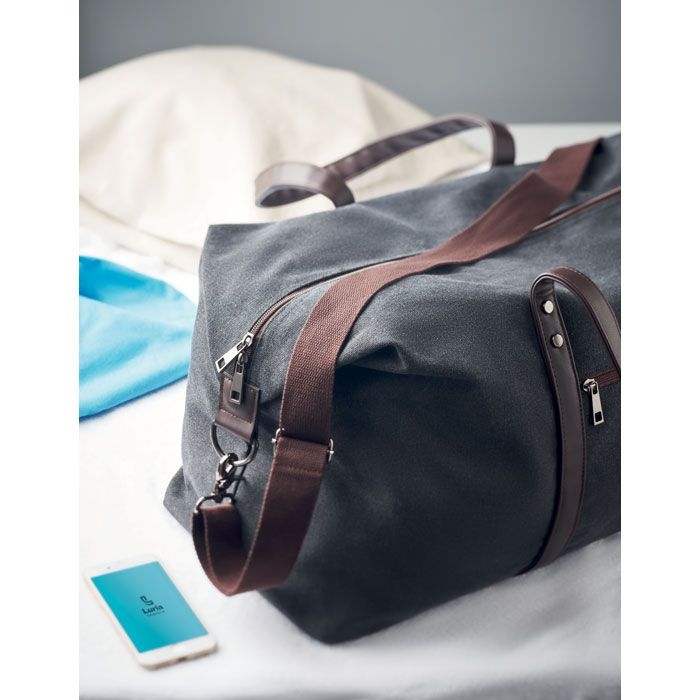 MO6279-03Zurich Weekender Canvas 450 g_m²_ Schwarz