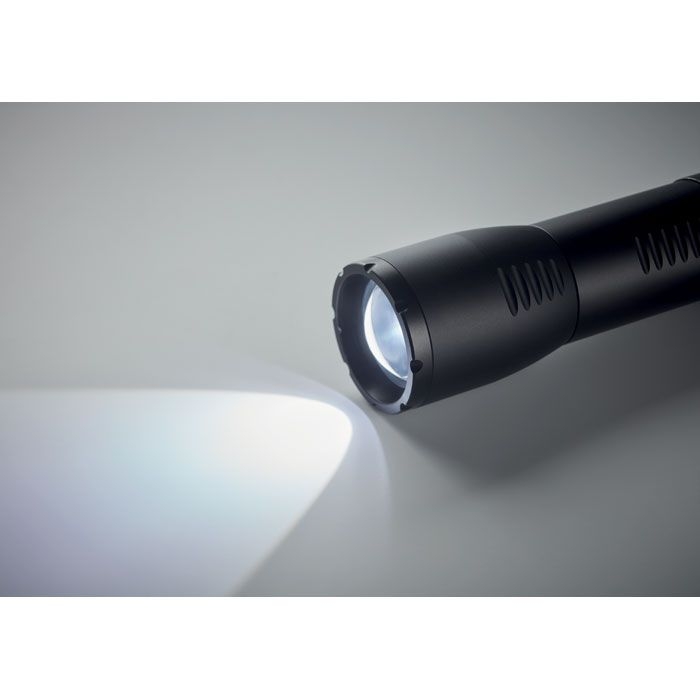 MO6591-03Enta Kleine LED-Taschenlampe Alu_ Schwarz