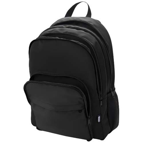 PF130086-6Trend Plus 15_ Laptop-Rucksack aus recyceltem GRS-Material 20 L_ schwarz