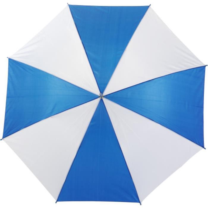GI4141-45Automatik Stockschirm aus Polyester Russell_ Blau_Weiss