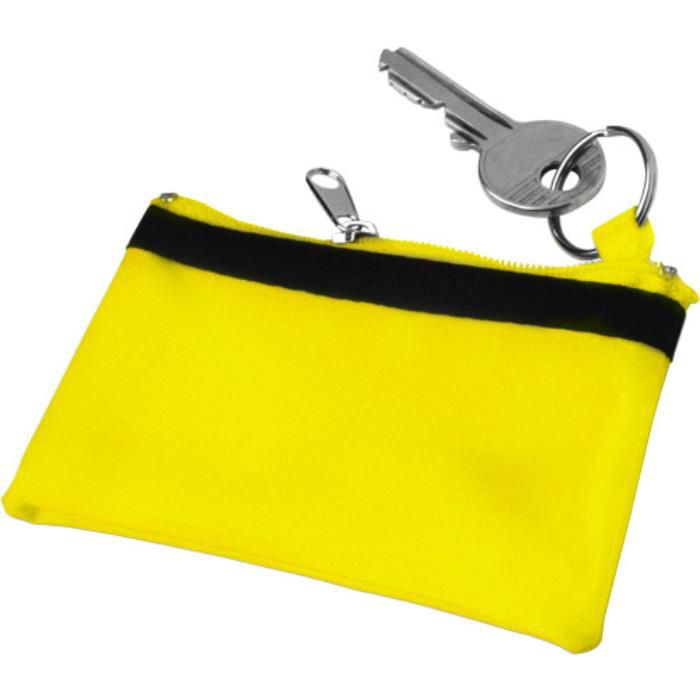 GI9124-06Schluesseletui aus Nylon Sheridan_ Gelb