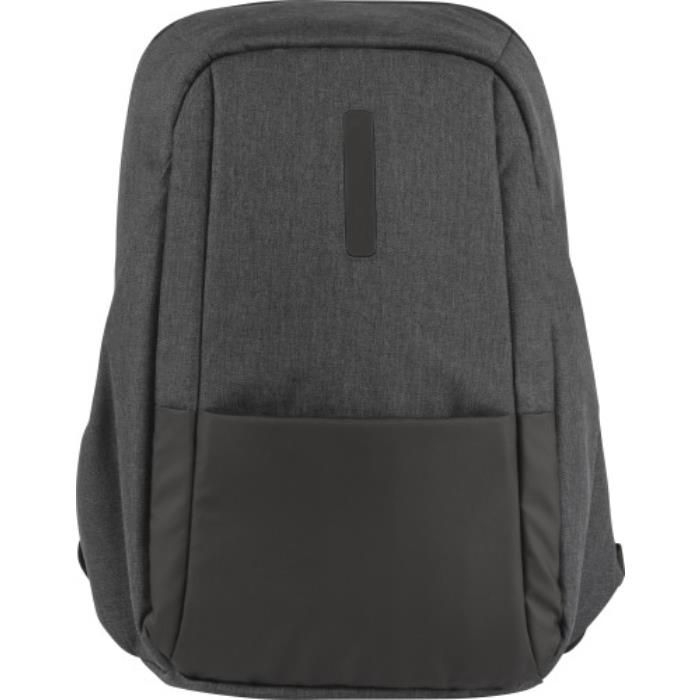 Laptop Rucksack aus PVC Aliza, Schwarz