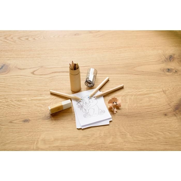 GI2497-08Buntstifte-Set _ 6-tlg. Libbie_ rot