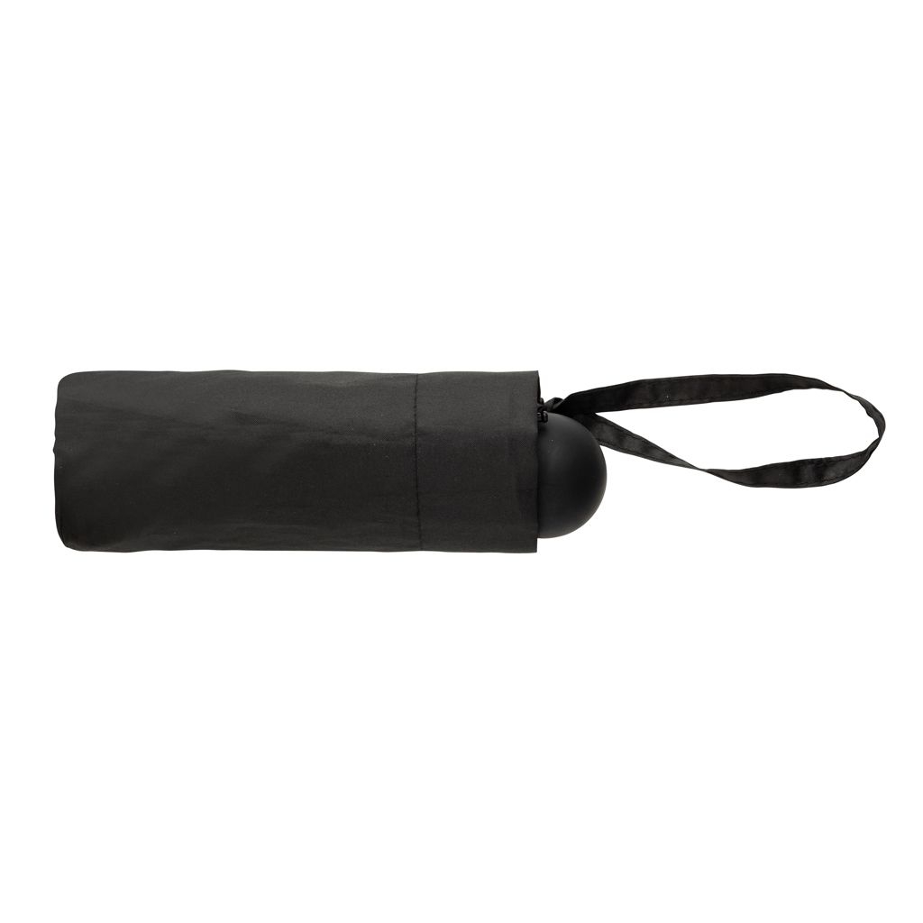 XDP850.74-0119_5“manueller Super-Mini-Schirm aus Aware™ rPET 190T Pongee_ schwarz
