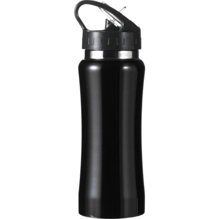 GI5233-01Trinkflasche aus Edelstahl Serena_ Schwarz