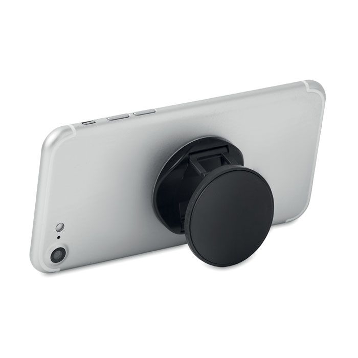 MO9760-03Dot Runder Smartphone Halter_ Schwarz