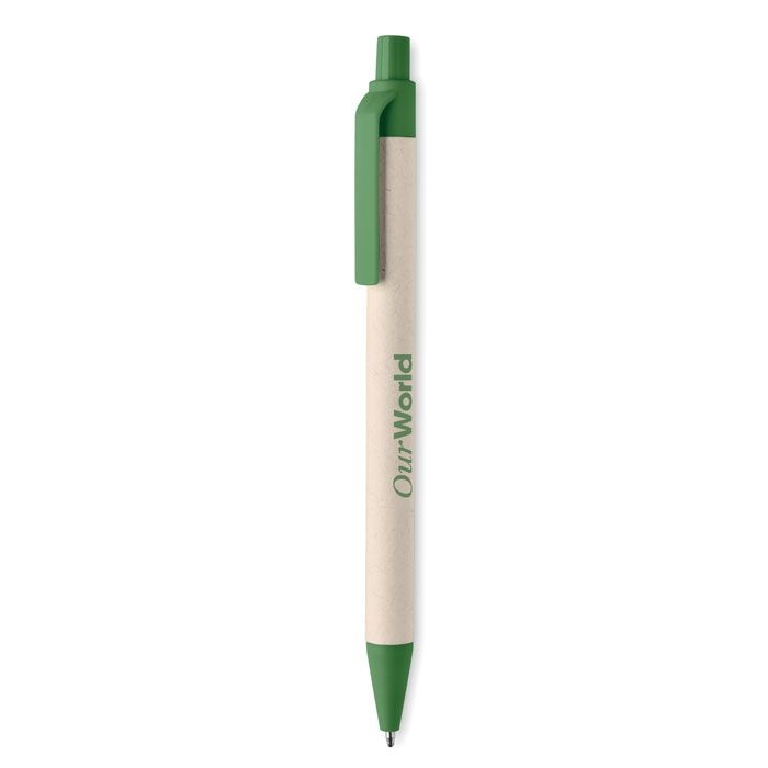 MO6822-09Mito Pen Kugelschreiber Milchkarton_ Gruen