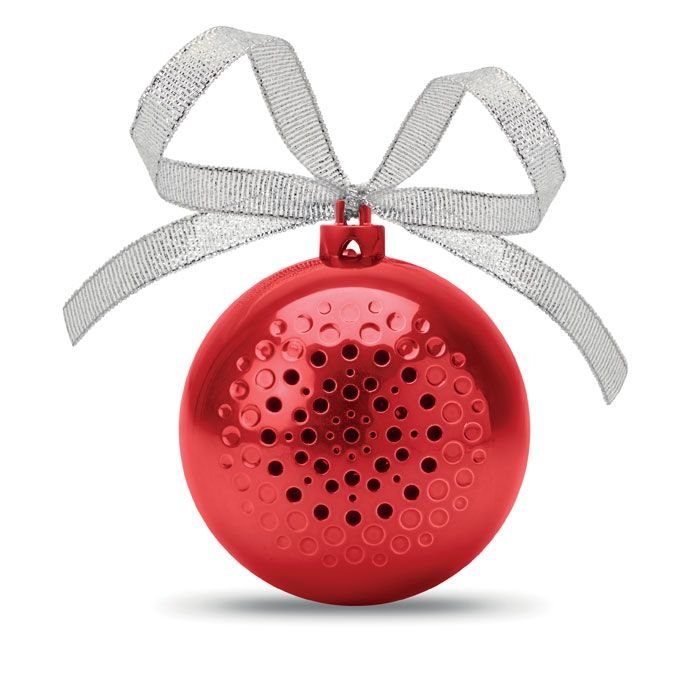 CX1449-05Jingle Ball Wireless Lautsprecher_ Rot