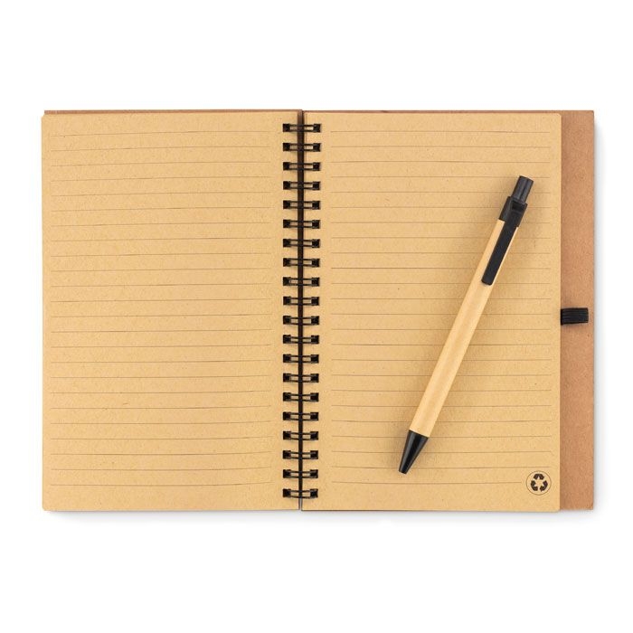 MO9859-03Sonora Pluscork Notizbuch mit Kork-Cover_ Schwarz