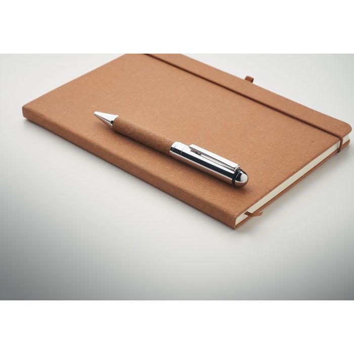 MO2195-13Eleganote Set mit Notizbuch_ beige