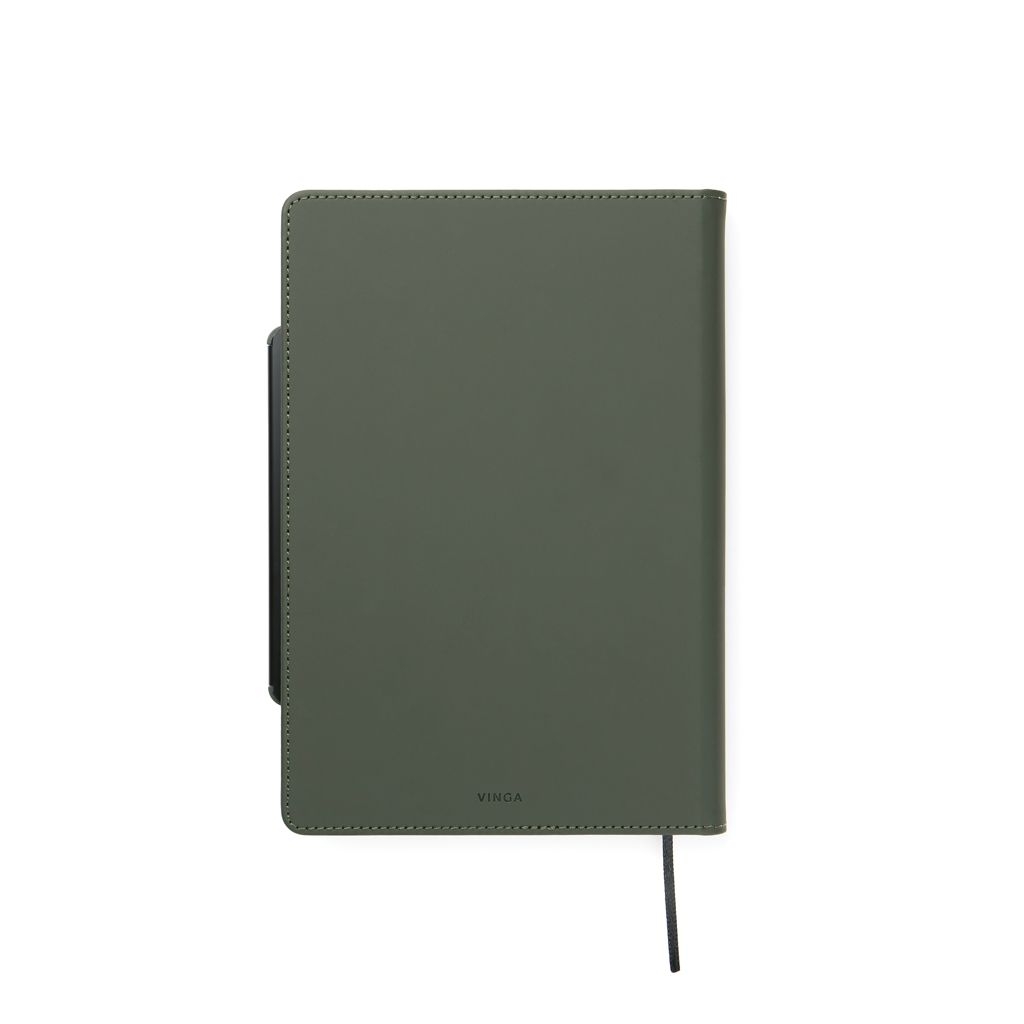 XDV77311-07VINGA Baltimore RCS 4-in-1 nachfuellbares Notizbuch_ gruen