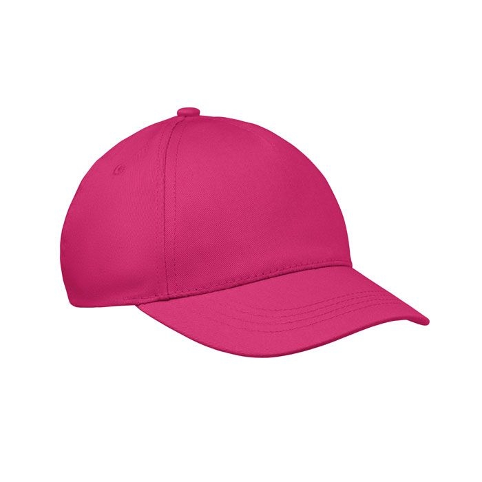 MO2346-38Buzz Kids 5-Panel-Baseball-Cap Kinder_ fuchsie