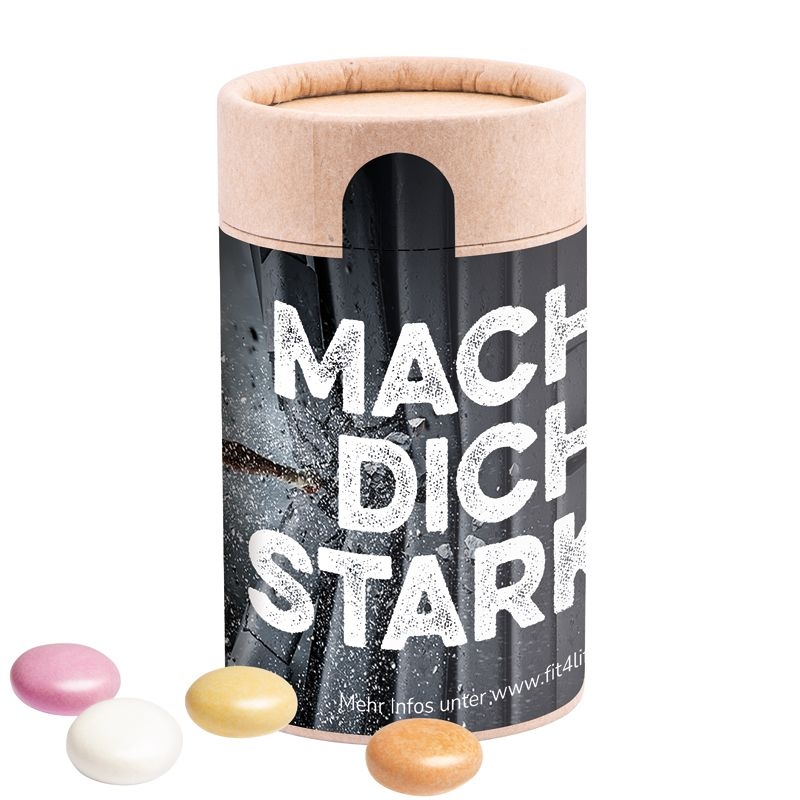 JG10012-1Papierdose Eco Midi_ Mentos Kaudragees Fruit