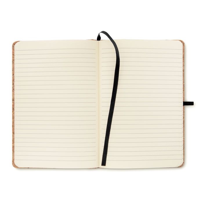 MO9623-03Suber DIN A5 Notizbuch mit Kork_ Schwarz
