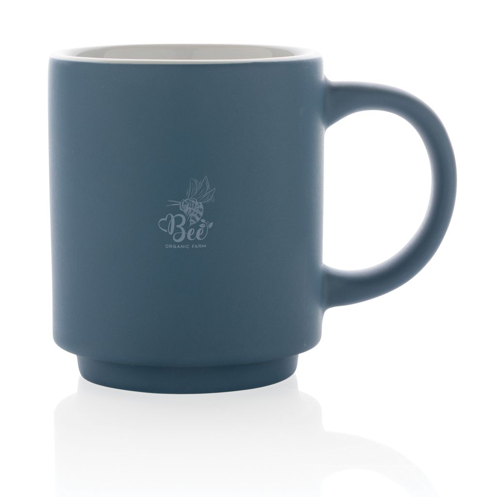 XDP434.07-5Stapelbare Keramiktasse_ 180ml_ blau