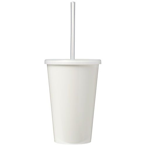 PF210027-1Brite-Americano® 350 ml doppelwandiger Stadium Becher_ weiss
