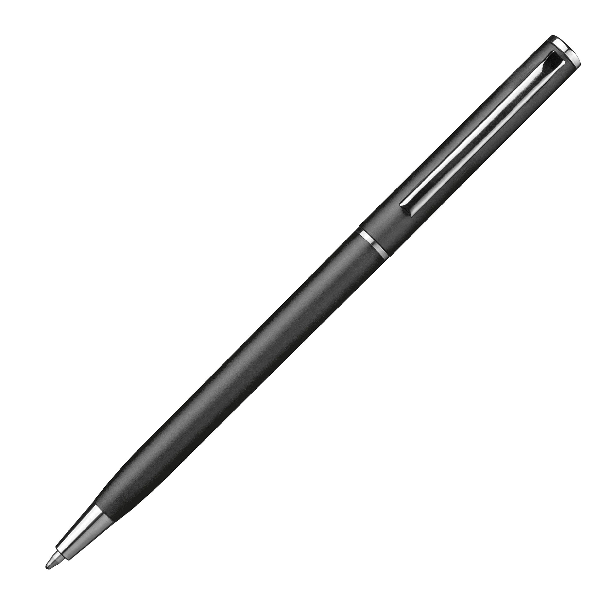 MA13405-03Kugelschreiber in schlanker Form _ schwarz