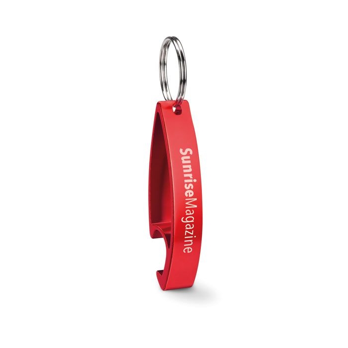 MO8664-05Colour Twices Schluesselring mit Kapselheber_ rot