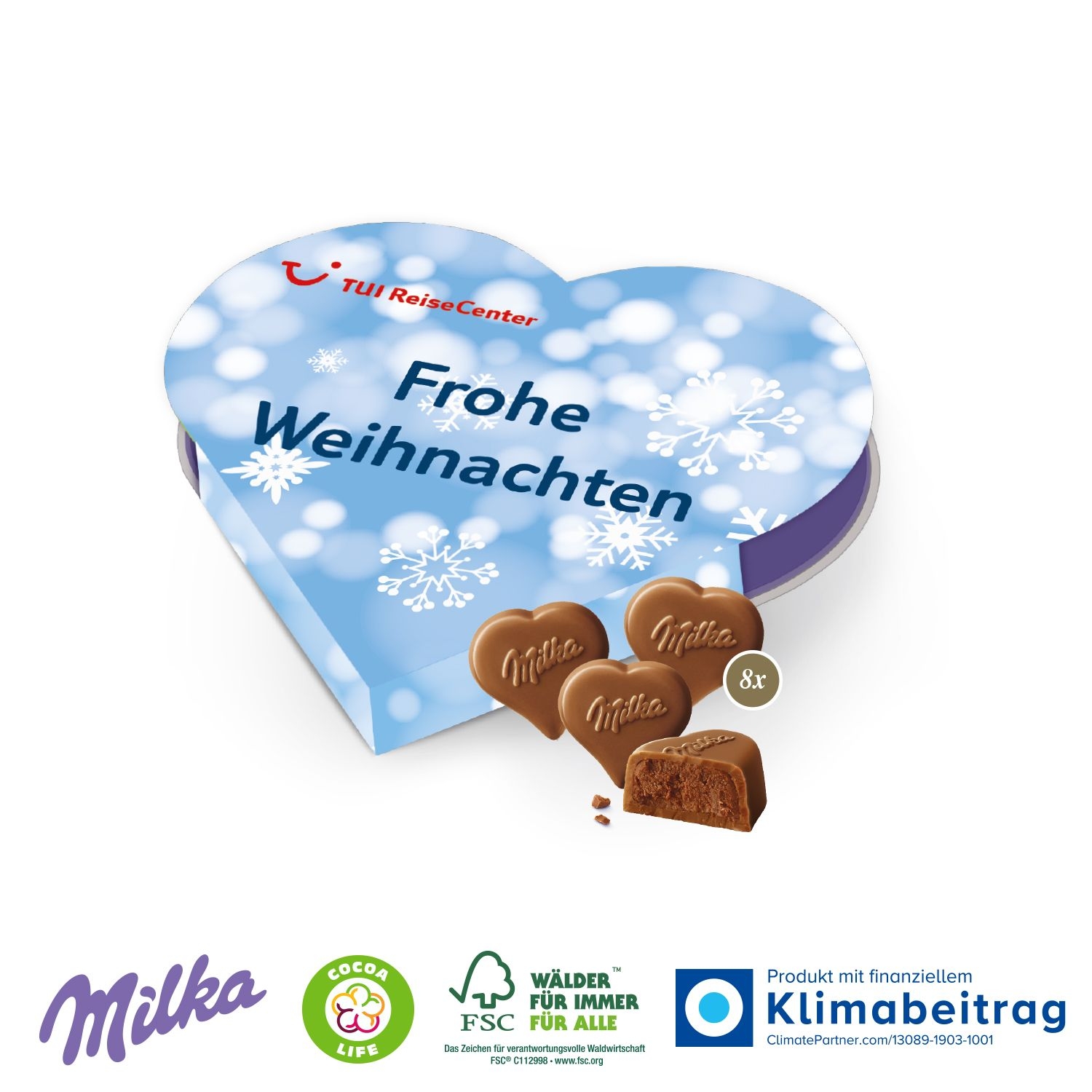 CD91234-01Werbeartikel I LOVE MILKA