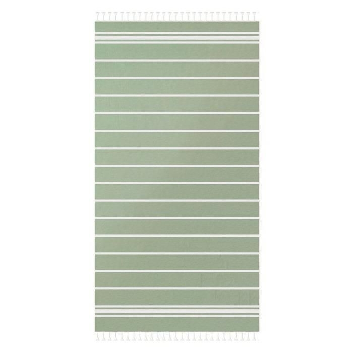 GI675310-29Hamman-Handtuch aus 100% Baumwolle Riyad_ hellgruen