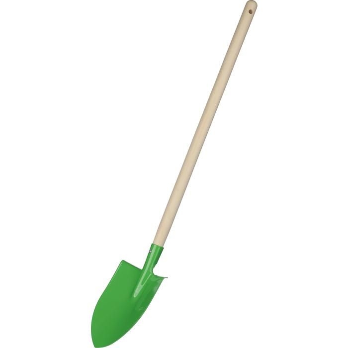 GI1202838-23Gartenschaufel aus Holz Ringelblumen_ kobaltblau