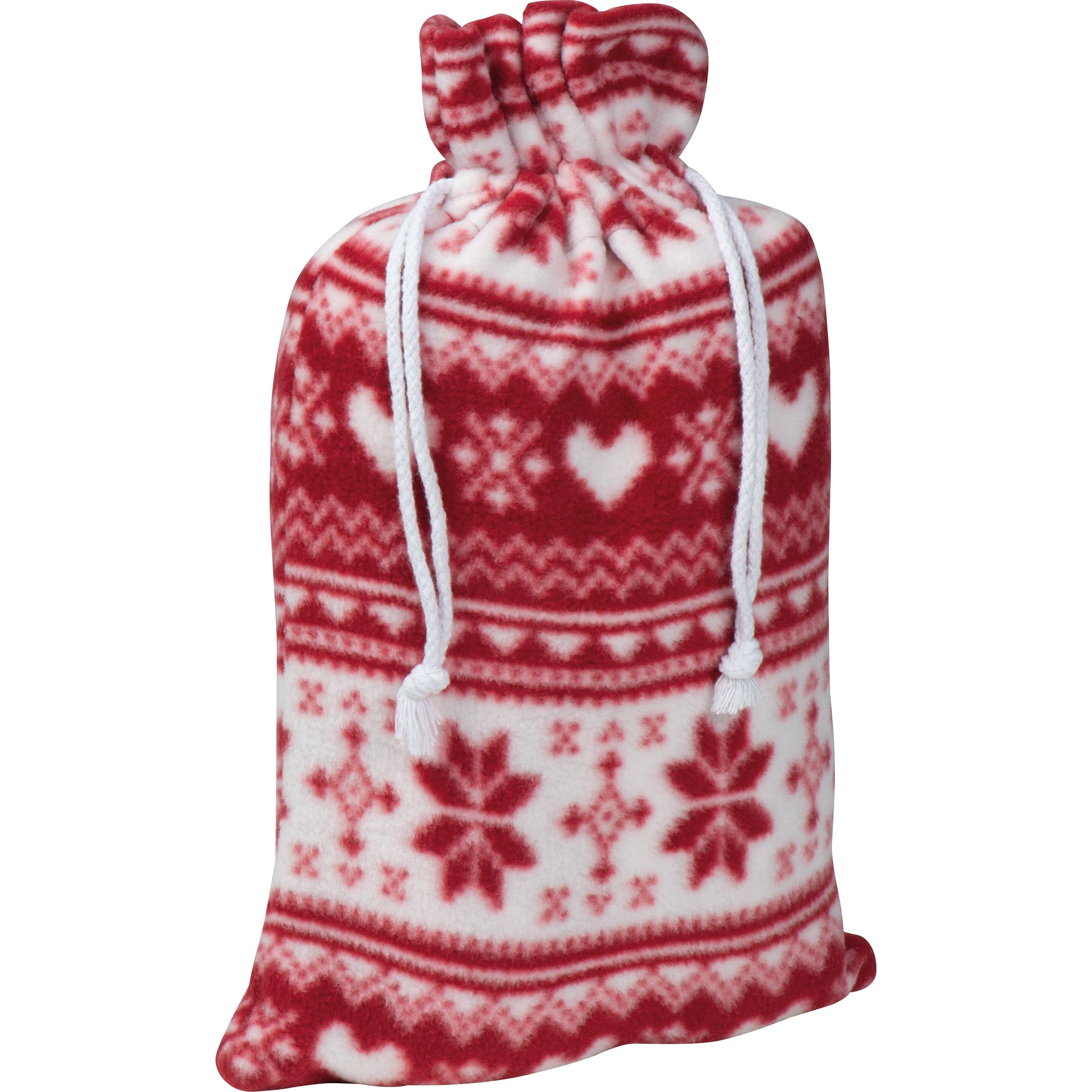 Weihnachtliche Kuscheldecke , rot
