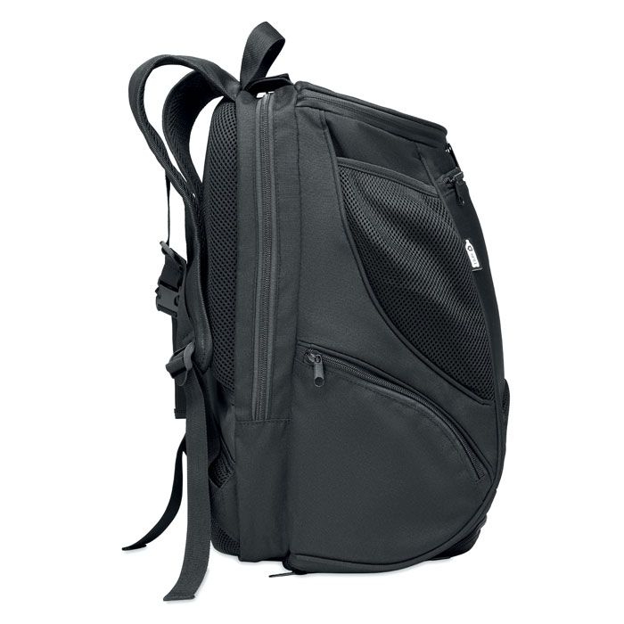 MO6325-03Olympic Sportrucksack 600D RPET_ Schwarz