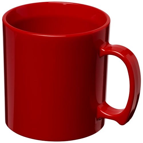 PF210014-4Standard 300 ml Kunststoffbecher_ rot