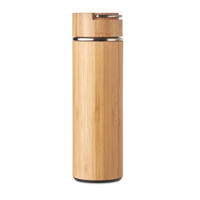 MO6272-40Tampere Isolierflasche 400ml_ Holz