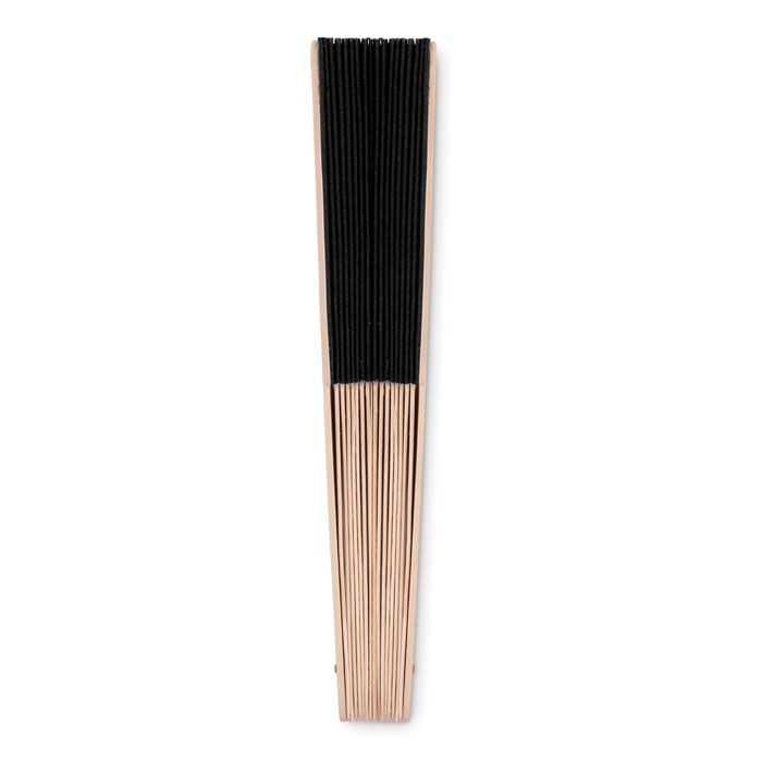MO9532-03Fanny Wood Faecher_ Schwarz