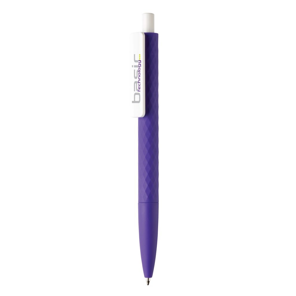 XDP610.96-6X3-Stift mit Smooth-Touch aus RCS recyceltem ABS_ lila
