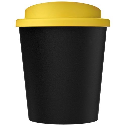 PF210454-4Americano® Espresso Eco 250 ml recycelter Isolierbecher _ schwarz_gelb