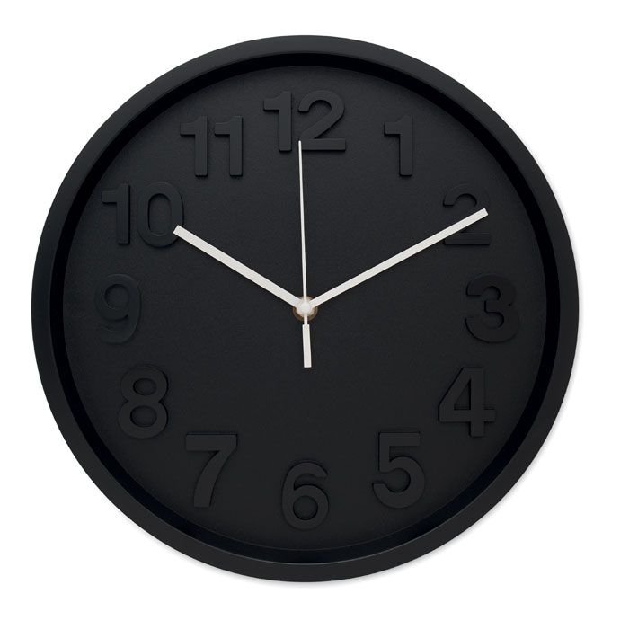 MO2851-03Muro Wanduhr aus PP_ schwarz