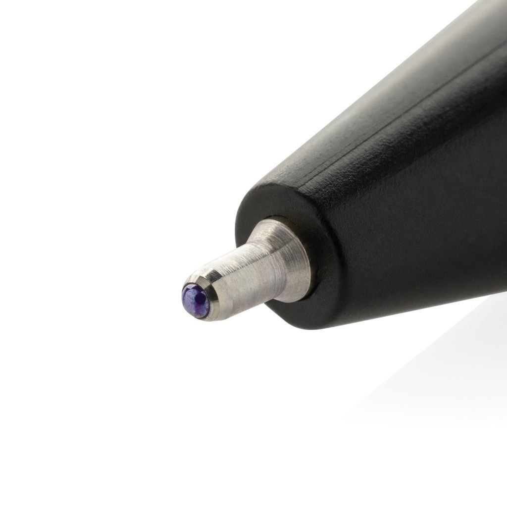 XDP611.38-01Vibe GRS-zertifizierter rABS-Stift mit Ultra-Glide-Tinte_ schwarz