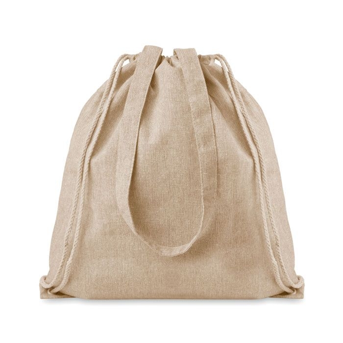 MO9603-13Moira Duo Beutel von RPET mit Kordelzug_ beige