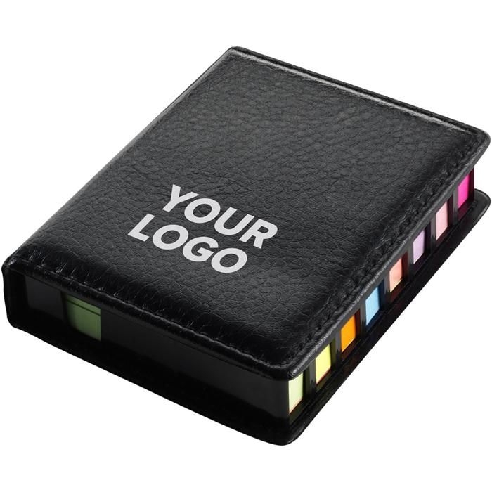 GI8005-01Haftnotizenin PU Etui Pierce_ schwarz