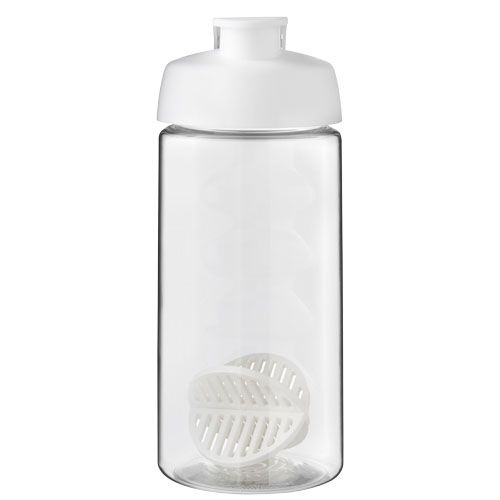 H2O Active® Bop 500 ml Shakerflasche, weiß,transparent