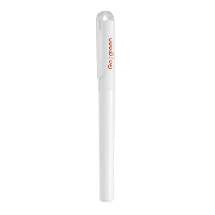 MO6759-06Sion Gel-Tintenstift RPET_ Weiss