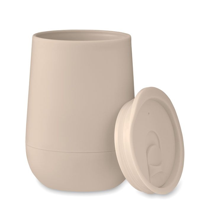 MO2444-13Go Doppelwandiger Becher 300ml_ beige