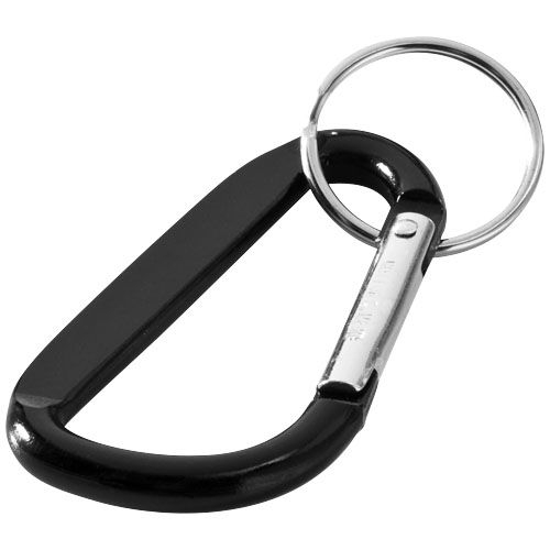 PF118085-1Timor Karabiner Schluesselanhaenger_ schwarz
