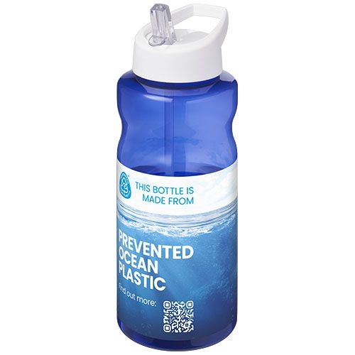 PF210179-5H2O Active® Eco Big Base 1L Sportflasche mit Ausgussdeckel _ blau_weiss